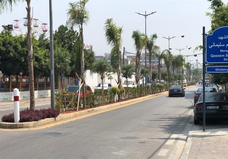 نام گذاری یک خیابان در لبنان به نام شهید سلیمانی