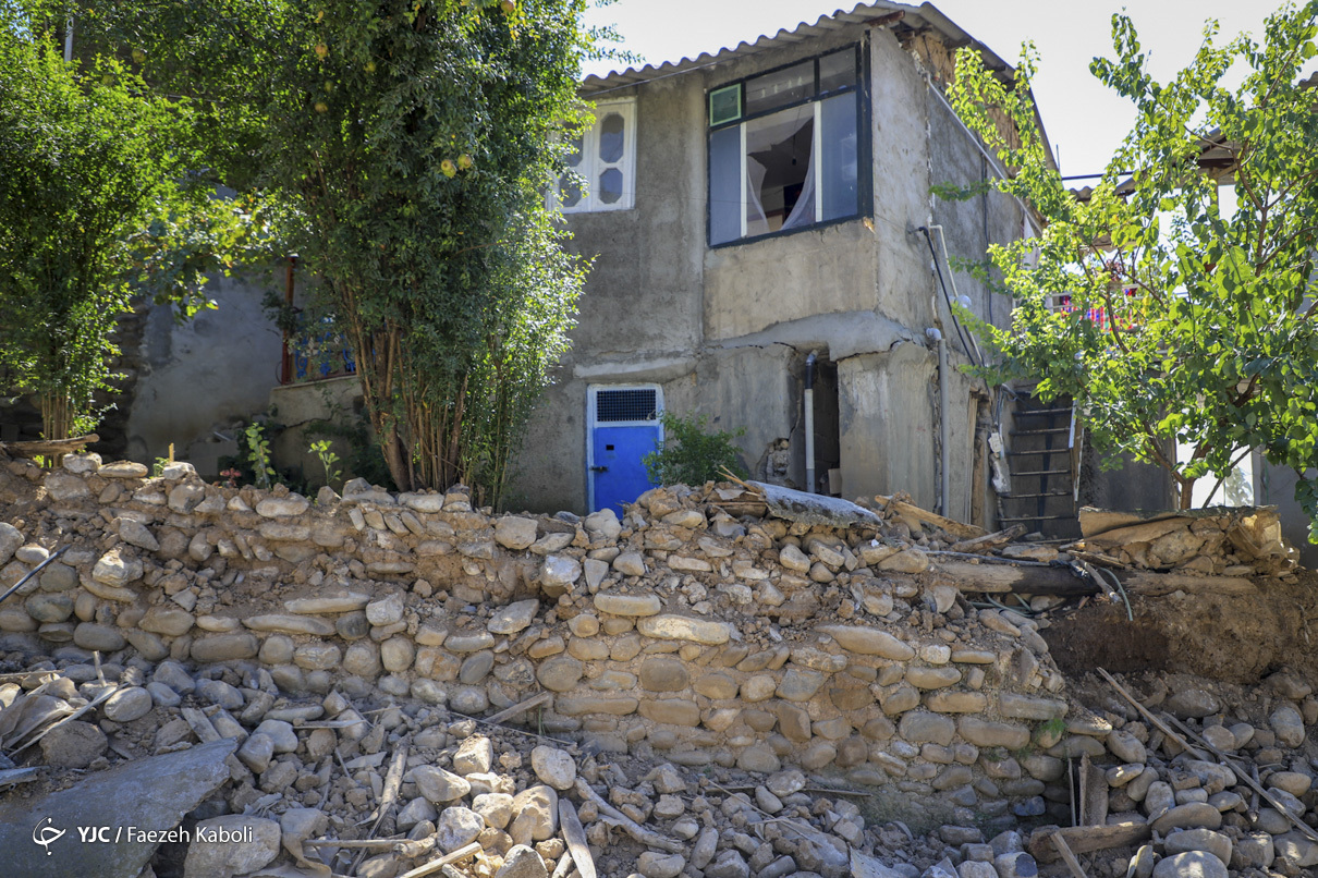 آخرین تصاویر زلزله رامیان