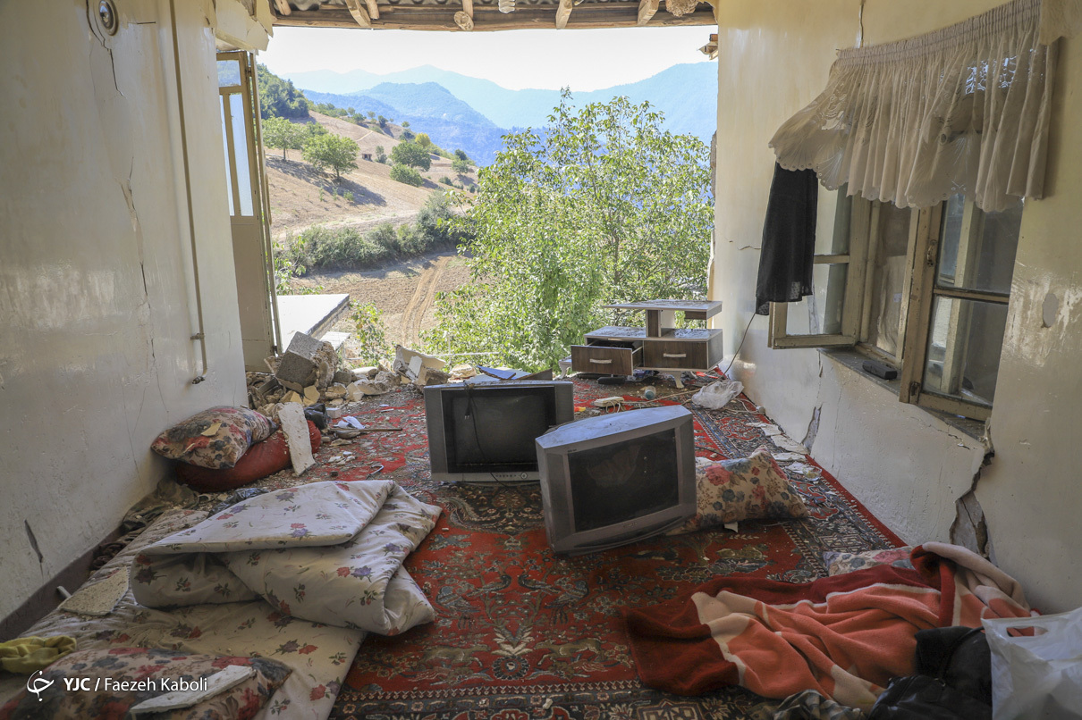 آخرین تصاویر زلزله رامیان