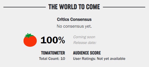 معرفی فیلمهای جشنواره ونیز ۲۰۲۰ | «دنیای آینده» / THE WORLD TO COME معرفی فیلمهای جشنواره ونیز ۲۰۲۰ | «دنیای آینده» / THE WORLD TO COME