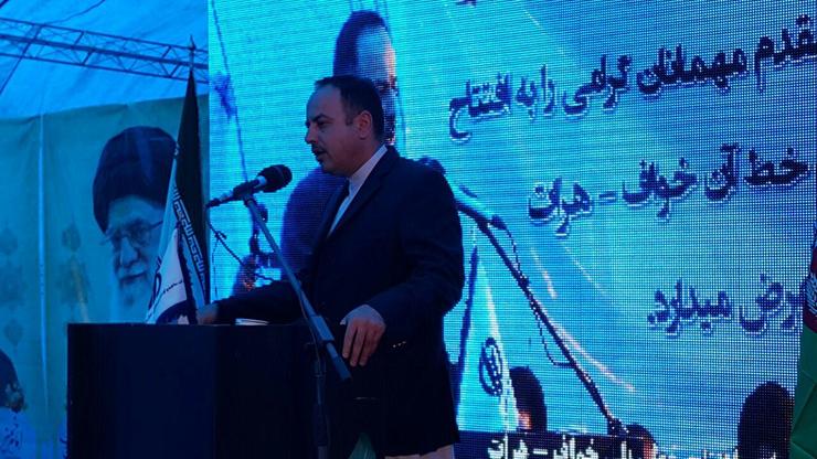 وزیر مالیه افغانستان: خط آهن خواف-هرات باعث نزدیکی جغرافیایی و افزایش ارتباط فرهنگی دو کشور می‌شود