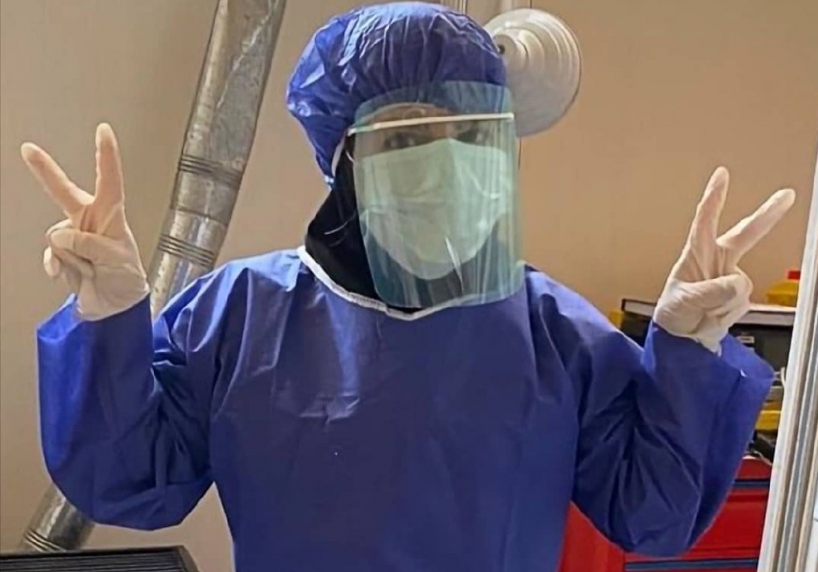 گفتگو با پوپک بسامی،پرستارِ قهرمان: نمی‌فهمم چرا می‌گویند وزنه برداری رشته زنانه‌ای نیست|از کرونا می‌ترسم، اما عقب نمی‌کشم