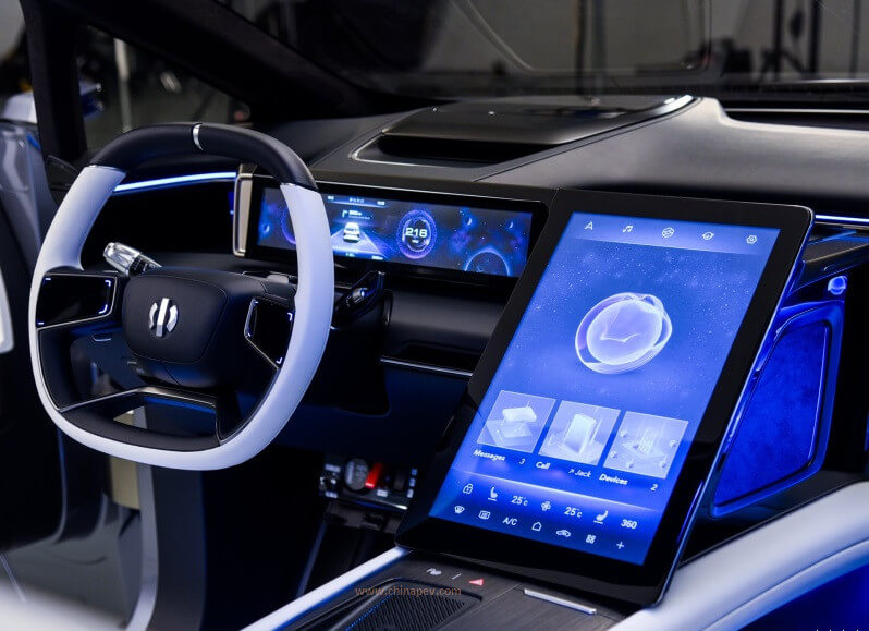 خط و نشان چین برای بزرگان خودروسازی دنیا با HiPhi X