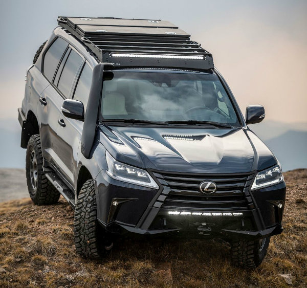 رونمایی لکسوس از کانسپت J201؛ یک شاسی‌بلند جان‌سخت