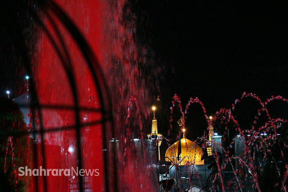 حال و هوای مشهد مقدس در شب شهادت ثامن الحجج + فیلم و عکس