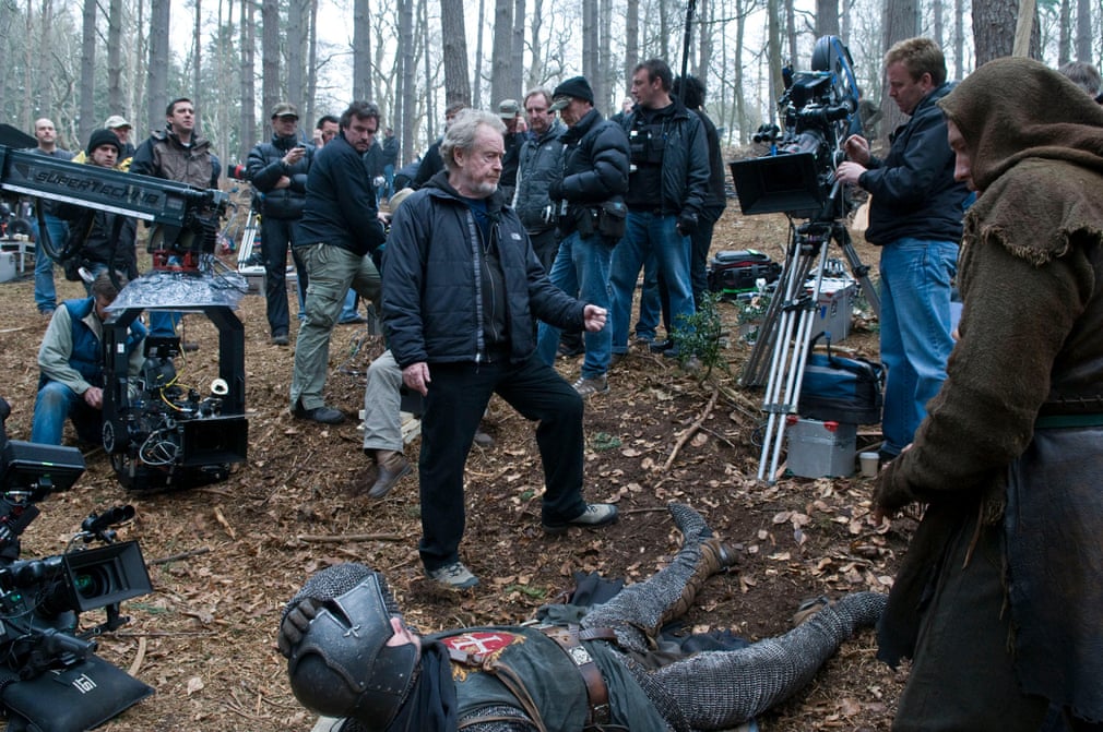 در پشت صحنه با ریدلی اسکات + تصاویر در پشت صحنه با ریدلی اسکات + تصاویر