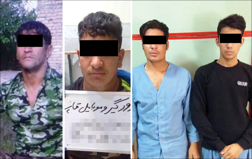 شهروندان مشهدی اگر این ۴سارق موبایل را می&zwnj;شناسند نزد پلیس بروند + تصاویر