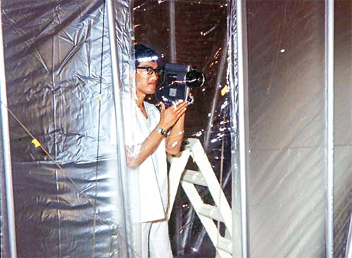 فضانوردان آپولو ۱۱ در قرنطینه