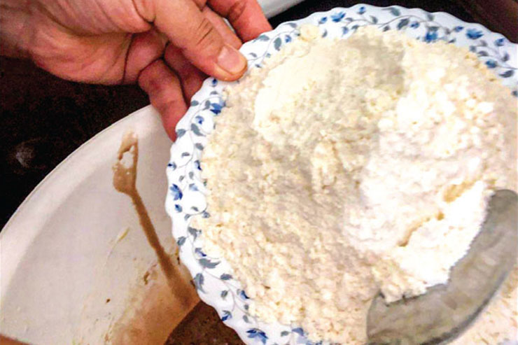 بیسکویت کرم دار