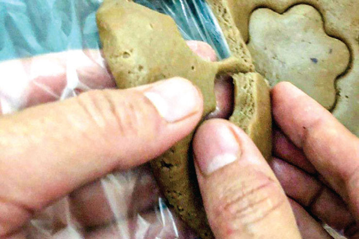 بیسکویت کرم دار