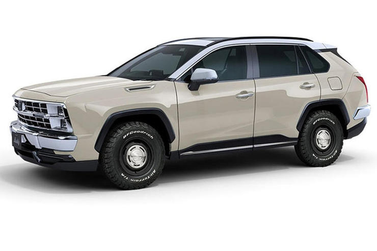 میتسوکا بادی بر اساس تویوتا RAV4 رونمایی شد