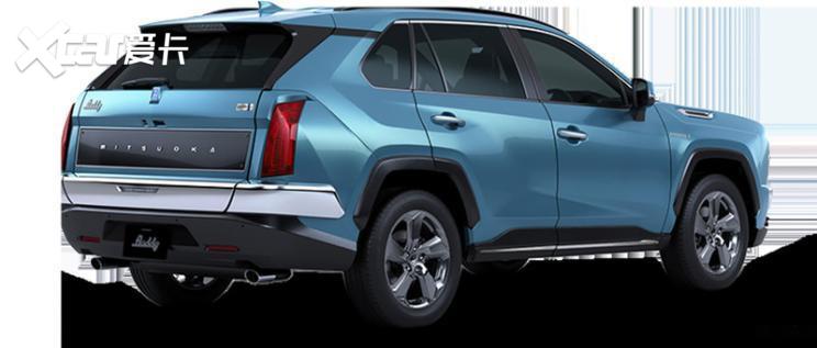 میتسوکا بادی بر اساس تویوتا RAV4 رونمایی شد