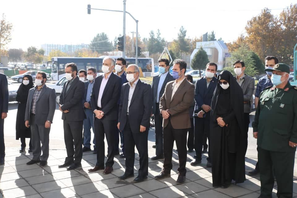 رونمایی از سردیس و دیوارنگاری سرداران شهید «محمود کاوه»، «سیدموسی نامجو» و «حاج قاسم سلیمانی» در مشهد