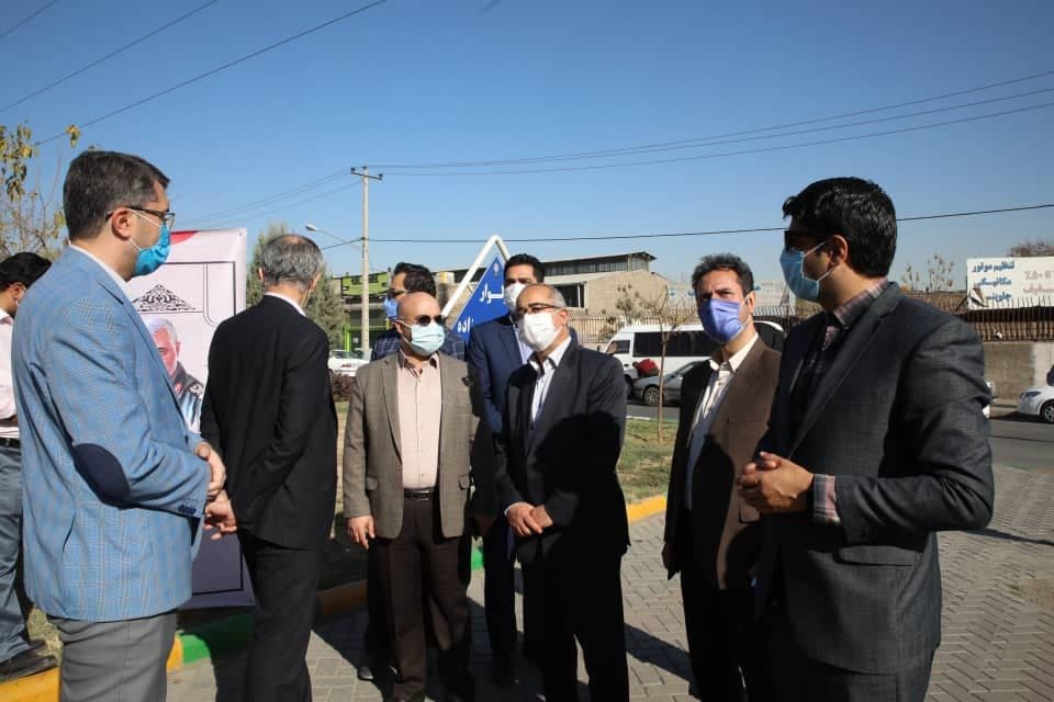 رونمایی از سردیس و دیوارنگاری سرداران شهید «محمود کاوه»، «سیدموسی نامجو» و «حاج قاسم سلیمانی» در مشهد