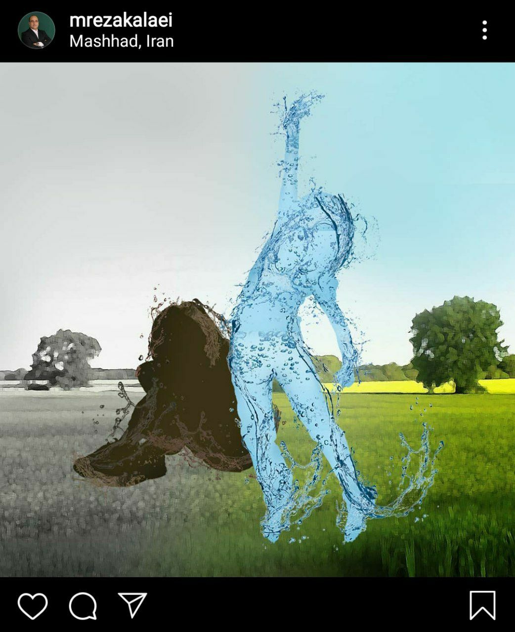 پست اینستاگرامی شهردار مشهد درخصوص ساخت تصفیه خانه سپنتاژ مشهد و ساماندهی کشف رود