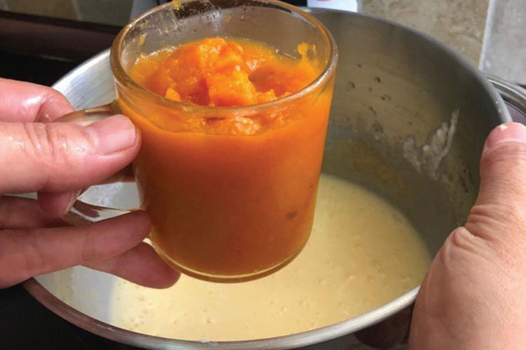 کیک کدوحلوایی