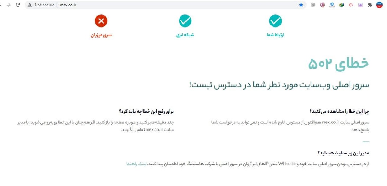 سایت صرافی ملی از دسترس خارج شد