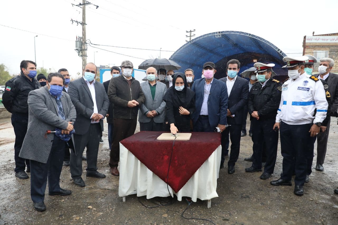 آغاز عملیات پروژه تقاطع غیر هم‌سطح خلیج فارس در مشهد