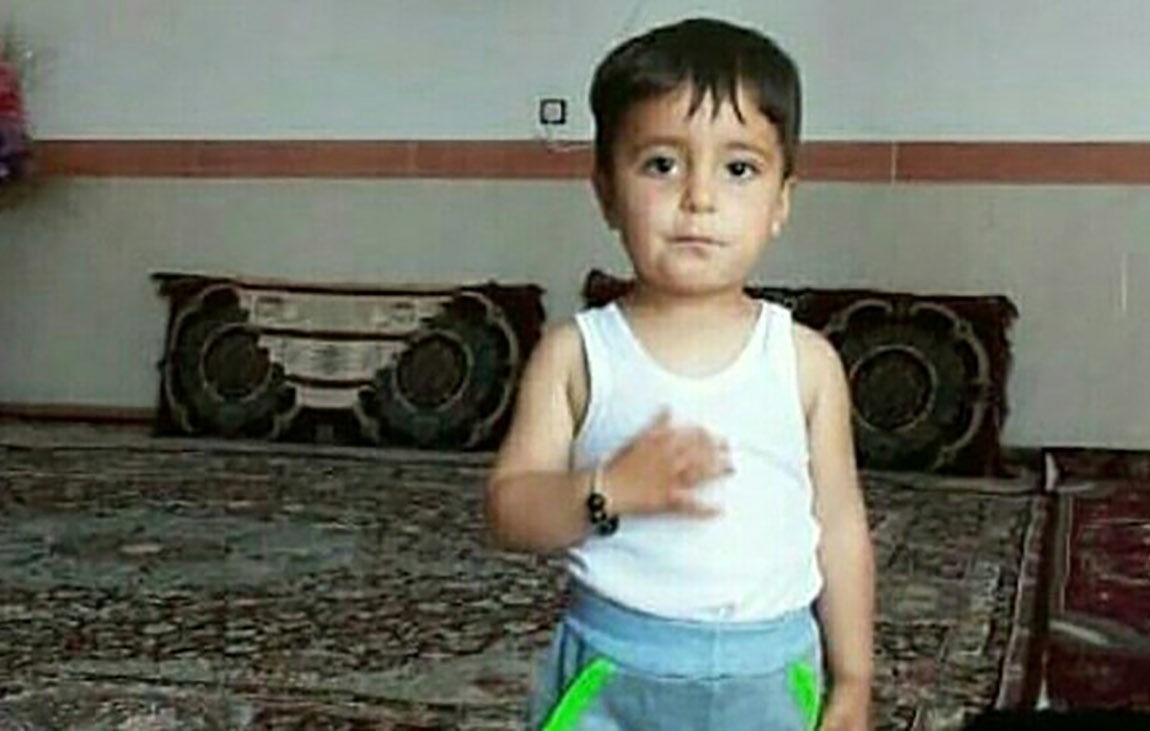 امیرعلی 4 ساله بستان ابادی