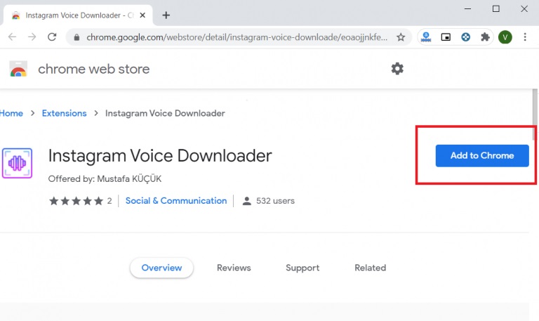 نحوه دانلود پیام‌های صوتی در اینستاگرام
