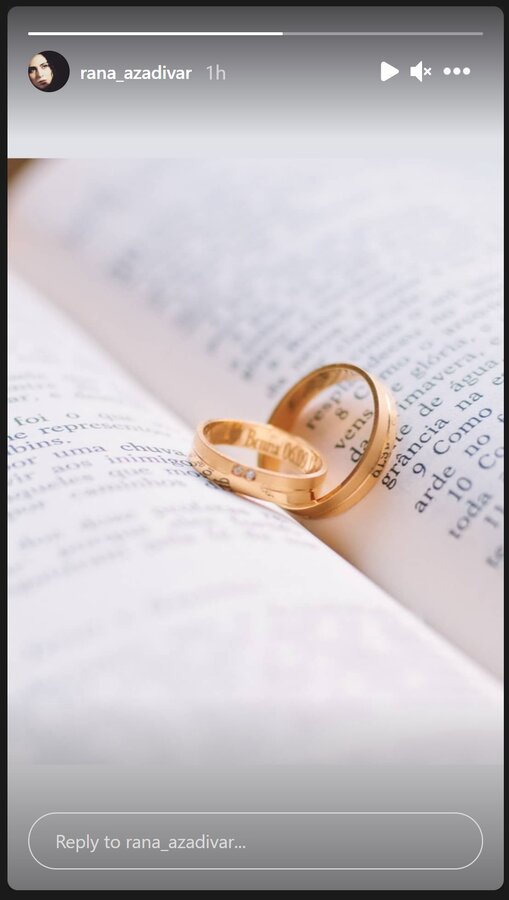 ماجرای ازدواج مهدی پاکدل و رعنا آزادی ور + فیلم و عکس ماجرای ازدواج مهدی پاکدل و رعنا آزادی ور + فیلم و عکس