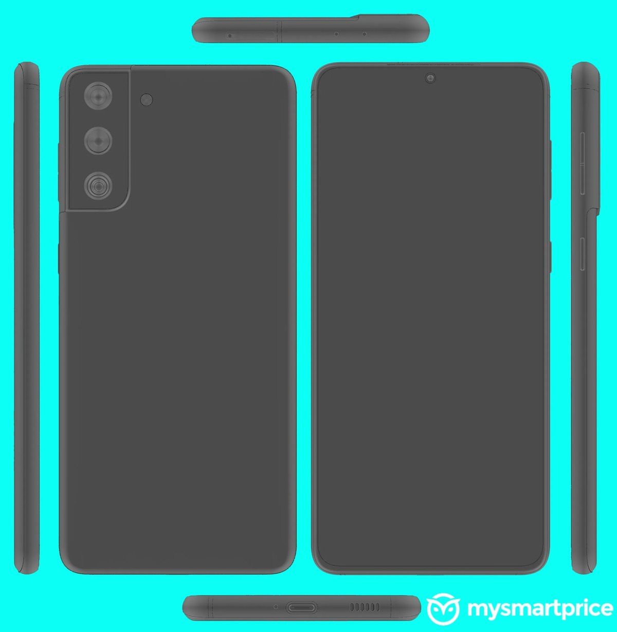 تصاویری از شکل ظاهری سامسونگ گلکسی اس 21 پلاس منتشرشد