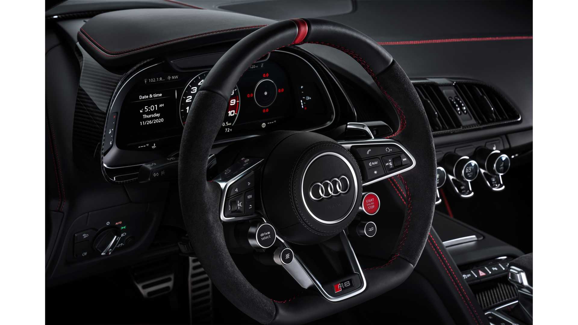 آئودی R8 پنتر با سیستم دیفرانسیل عقب رونمایی شد آئودی R8 پنتر با سیستم دیفرانسیل عقب رونمایی شد