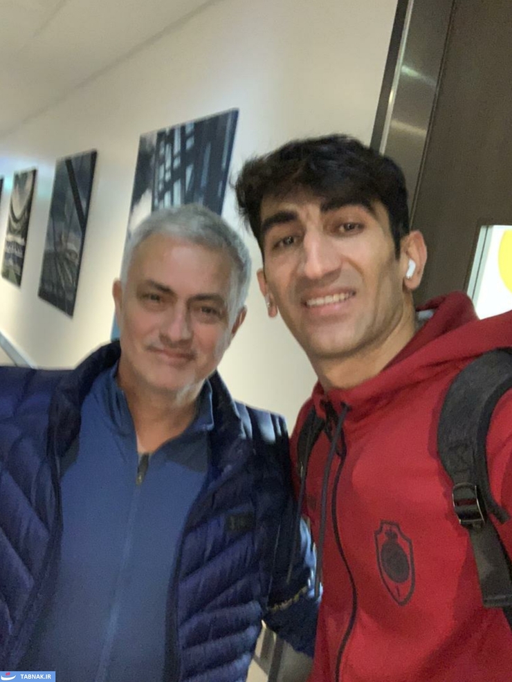 بیرانوند و مورینیو سوژه رسانهها+ عکس بیرانوند و مورینیو سوژه رسانهها+ عکس