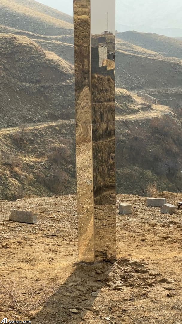 مشاهده &laquo;مونولیت&raquo; اسرار آمیز جهان در جاجرود ایران + تصاویر