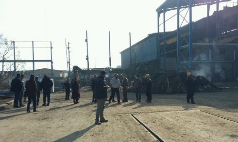 انفجار و آتش سوزی در شهرک صنعتی سلفچگان قم + فیلم و عکس