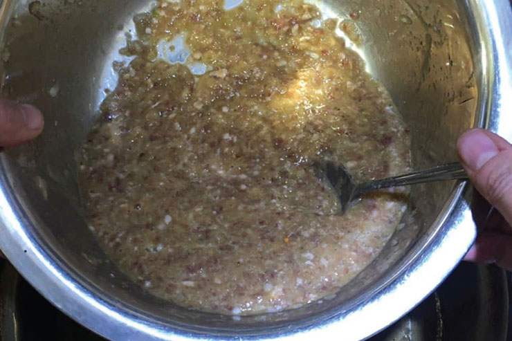 کوکوی گوشت چرخ کرده