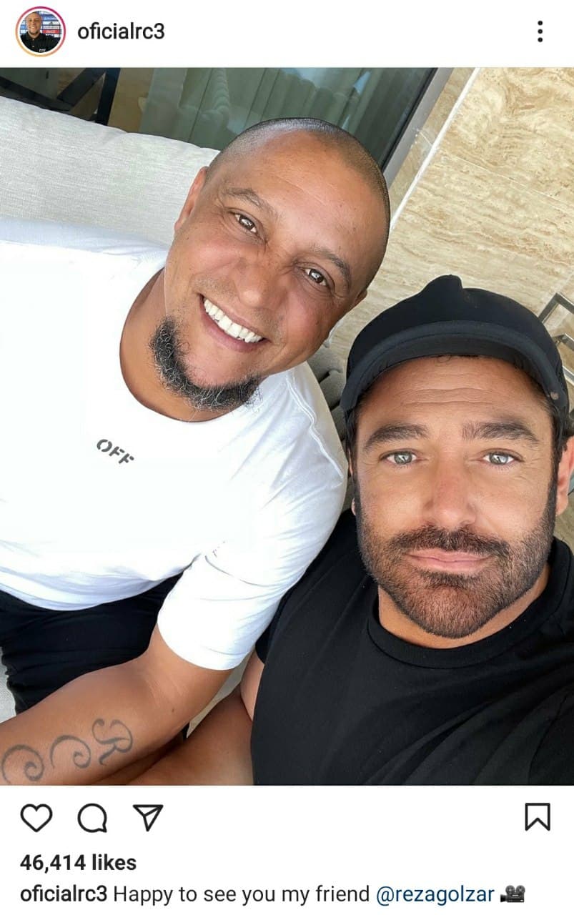 محمدرضا گلزار و روبرتو کارلوس سوار بر لامبورگینی + فیلم و عکس محمدرضا گلزار و روبرتو کارلوس سوار بر لامبورگینی + فیلم و عکس