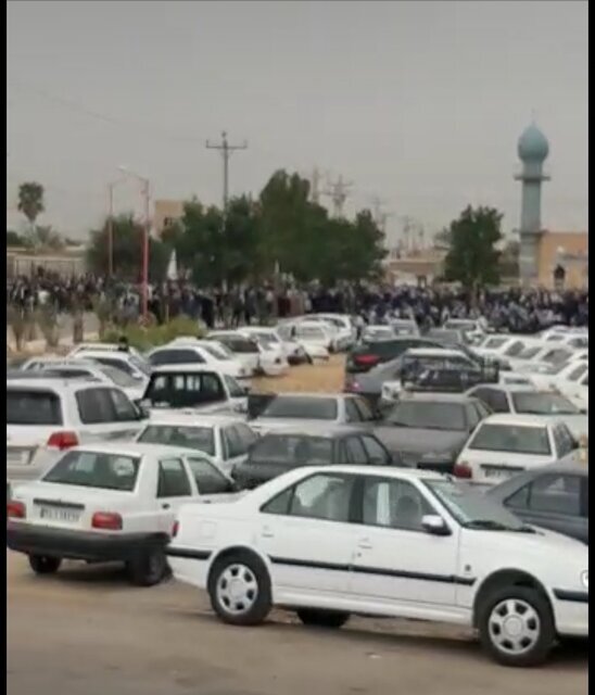 تصاویر مراسم ختم چند هزار نفری در شوش تصاویر مراسم ختم چند هزار نفری در شوش