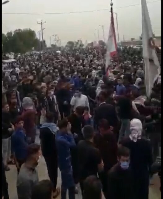 تصاویر مراسم ختم چند هزار نفری در شوش تصاویر مراسم ختم چند هزار نفری در شوش