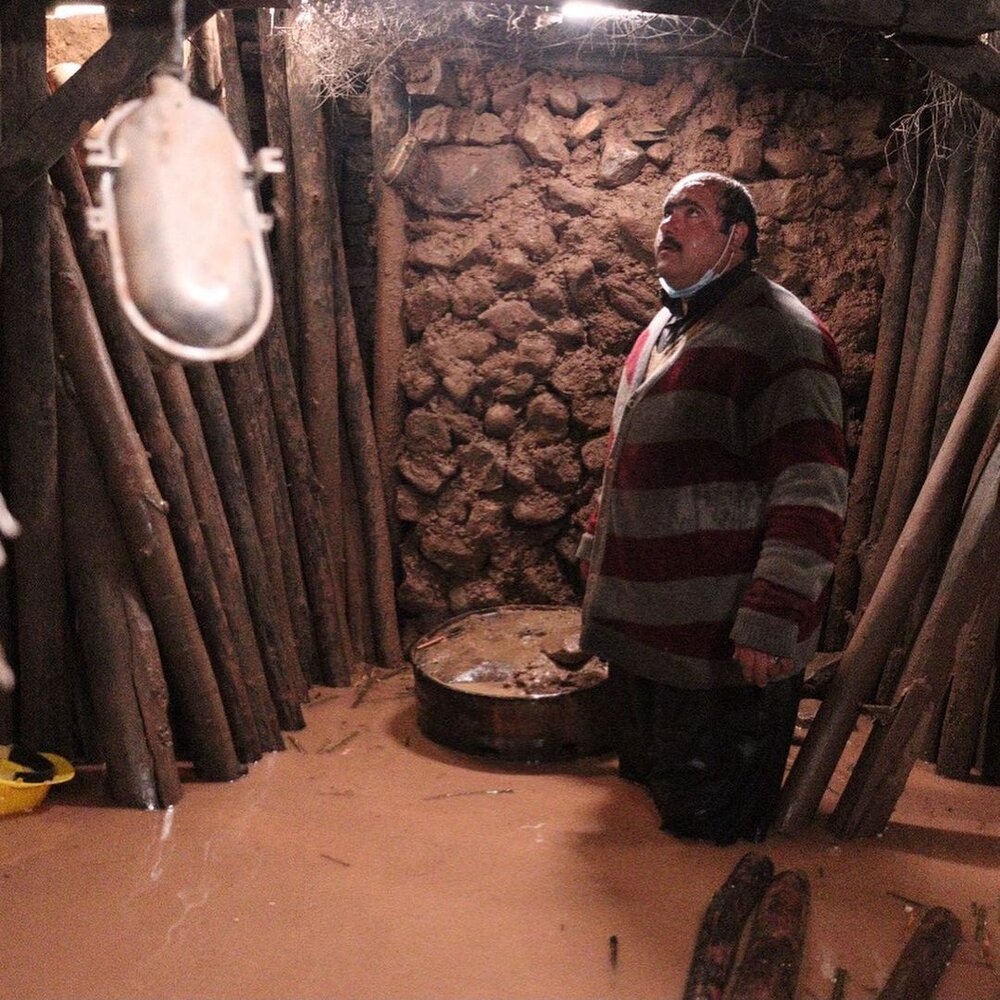 تصاویری از مراحل ساخت معدن طلای نورالدین در سریال «نون خ»