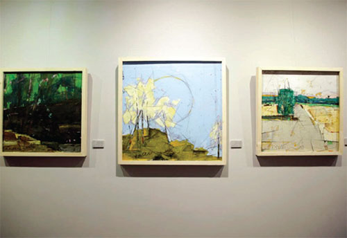 جنگلی زیر نور تند آفتاب جنگلی زیر نور تند آفتاب