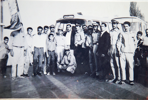 بازمانده‌ای از راننده‌های اتوبوس یک قرانی