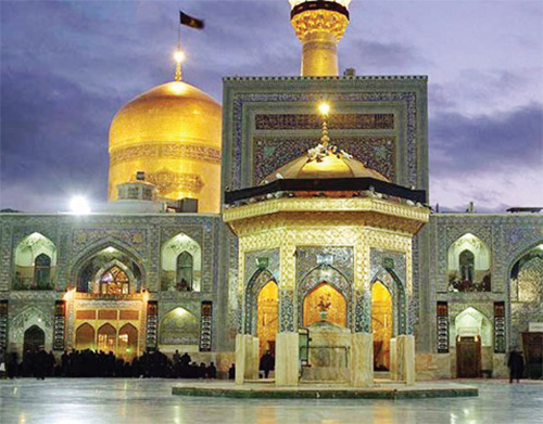 حوضها و سنگابهای حرم مطهر حوضها و سنگابهای حرم مطهر