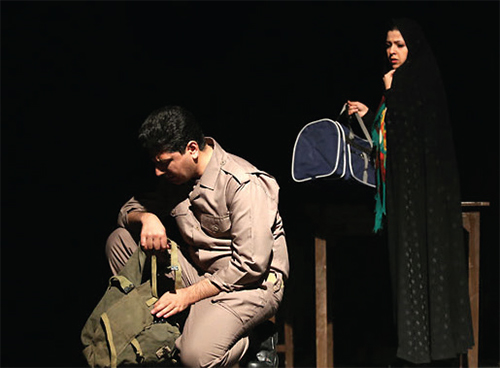 روشن کردن چراغ تئاتر در قاسم آباد