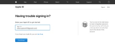 آموزش ریست کردن رمز عبور اپل آیدی آموزش ریست کردن رمز عبور اپل آیدی