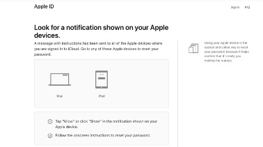 آموزش ریست کردن رمز عبور اپل آیدی آموزش ریست کردن رمز عبور اپل آیدی