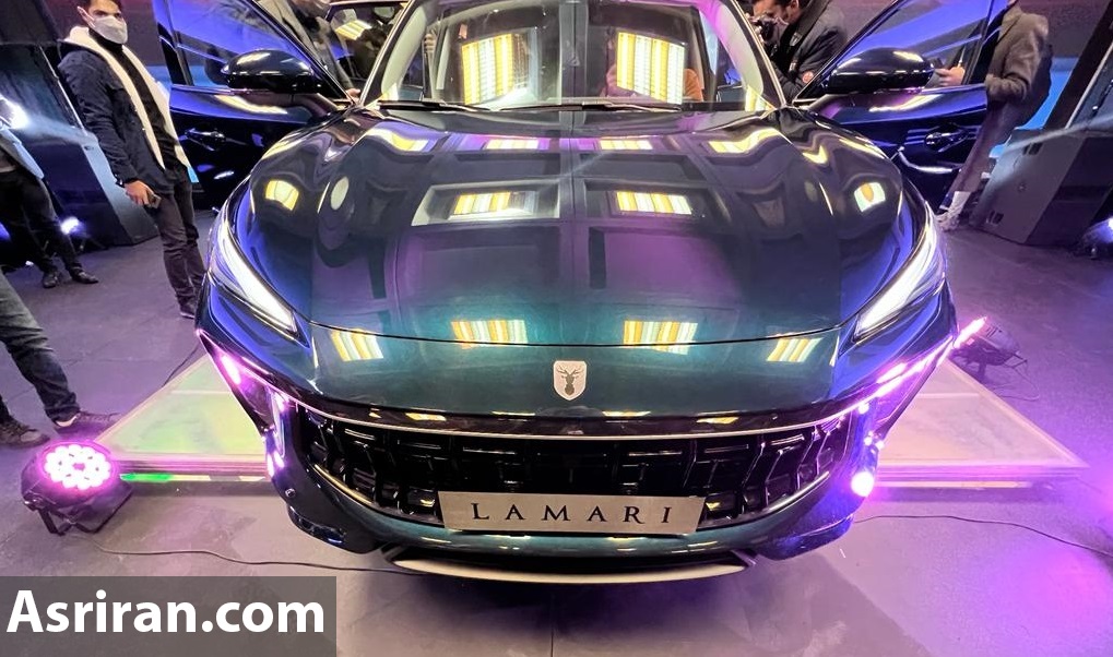 کراس اوور جدید بازار ایران با برند «لاماری» رونمایی شد + فیلم و عکس (۱۶ بهمن‌ماه ۱۴۰۰)