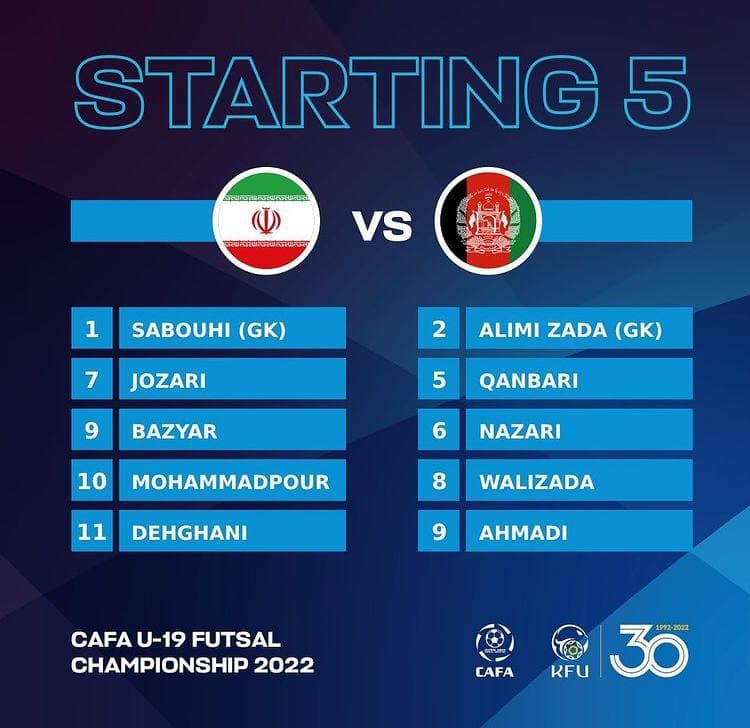 لینک تماشای بازی تیمهای فوتسال ایران و افغانستان (۲۳بهمن۱۴۰۰) لینک تماشای بازی تیمهای فوتسال ایران و افغانستان (۲۳بهمن۱۴۰۰)