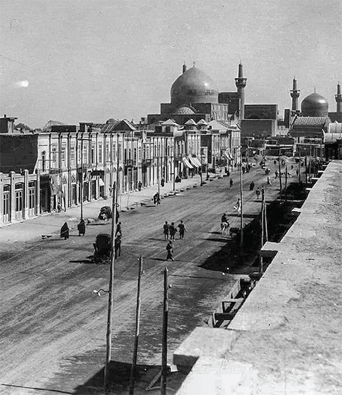 گذر از خیابان تهران