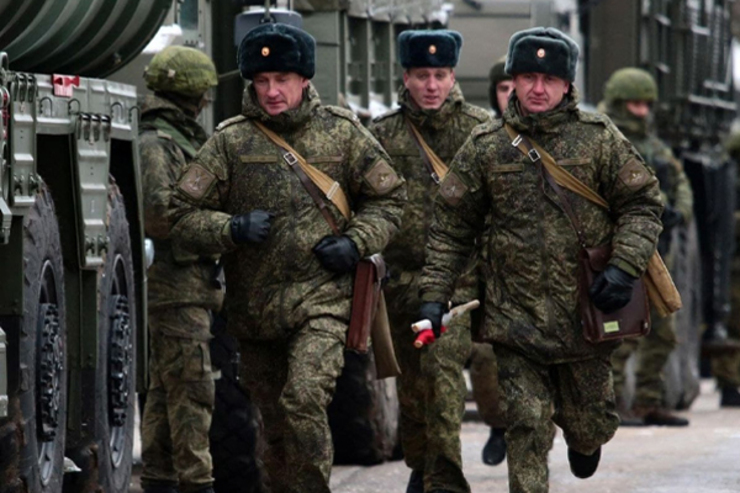 نظامیان روس وارد مرکز شهرک «اِربین» شدند
