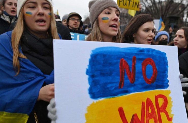۲۵۰۰ معترض به جنگ اوکراین در شهرهای روسیه دستگیر شدند