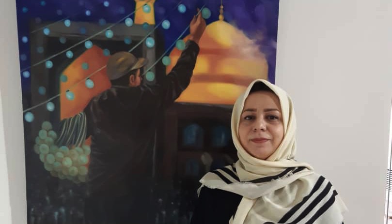 فضای مجازی تصویری کلی از هنرمند به مشتریاش نشان میدهد فضای مجازی تصویری کلی از هنرمند به مشتریاش نشان میدهد