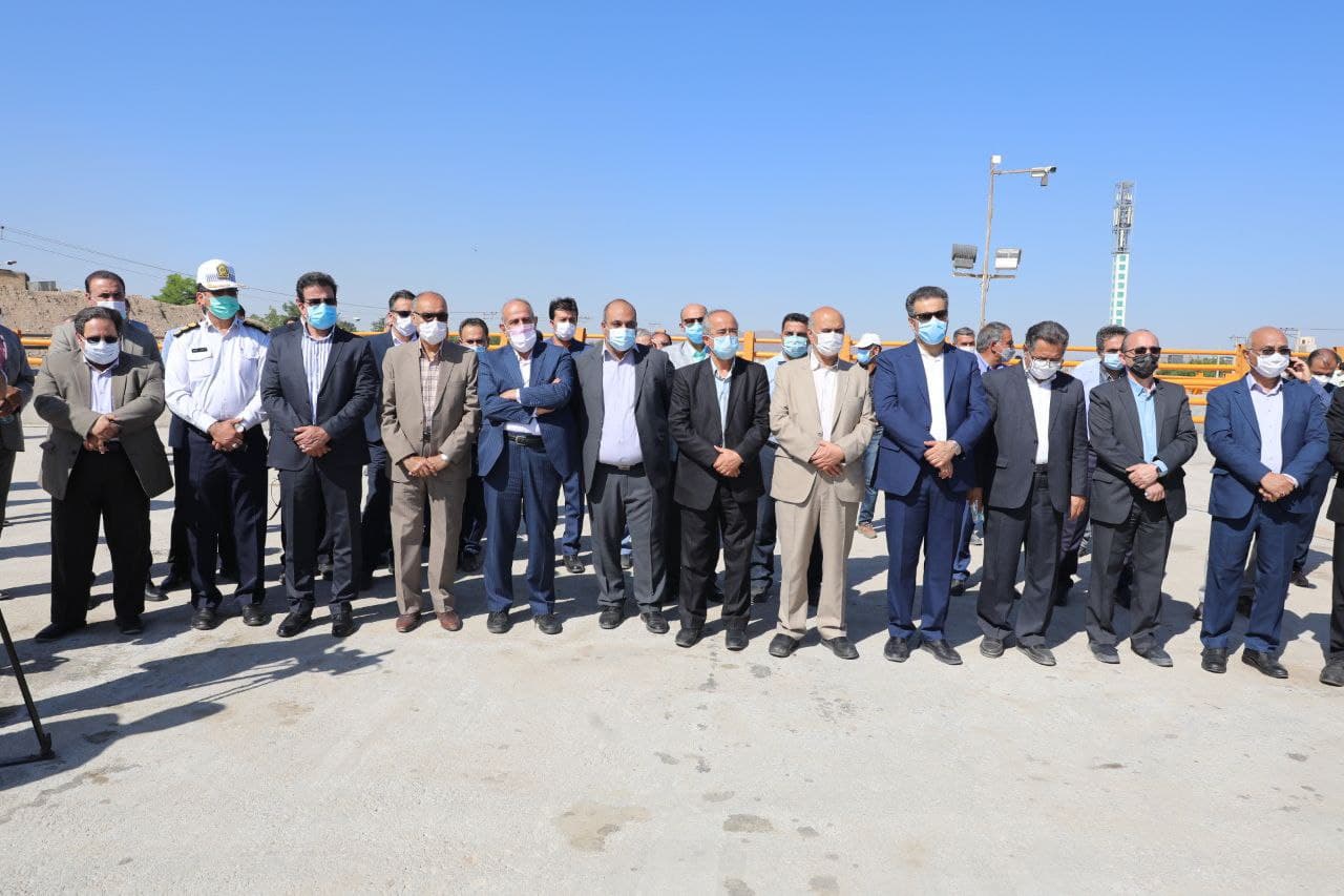 فاز اول پروژه تقاطع غیر همسطح زندگی (مصلی) به بهره برداری رسید