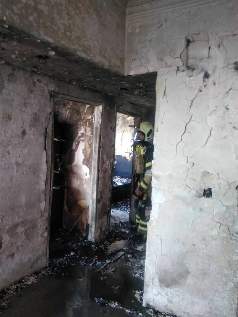 آتش سوزی گسترده یک برج مسکونی در بزرگراه شهید همت + فیلم و عکس