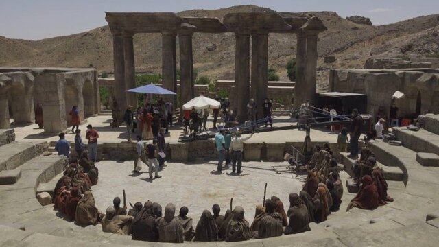 تصاویری تازه از سریال «سلمان فارسی» با بازی فرهاد اصلانی